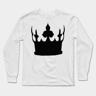 Vector crown illustration Long Sleeve T-Shirt